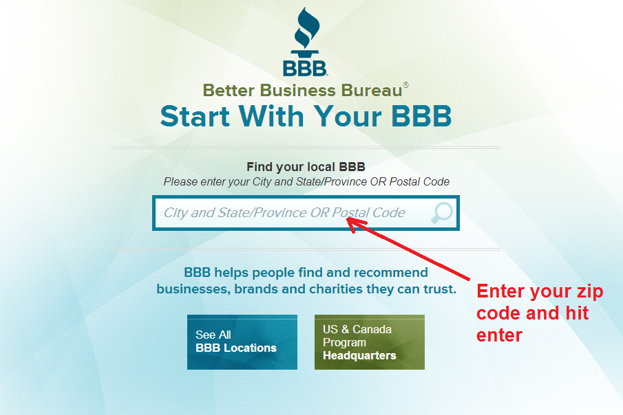 How To Submit Your Business To The b