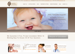 new fertility solutions website