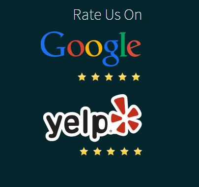 reviews for google plus and yelp on website