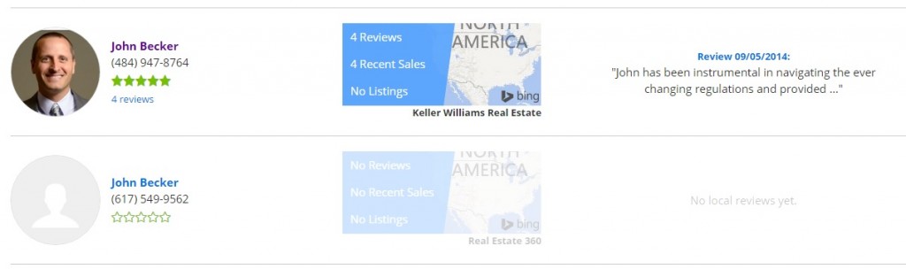 john beckers in zillow