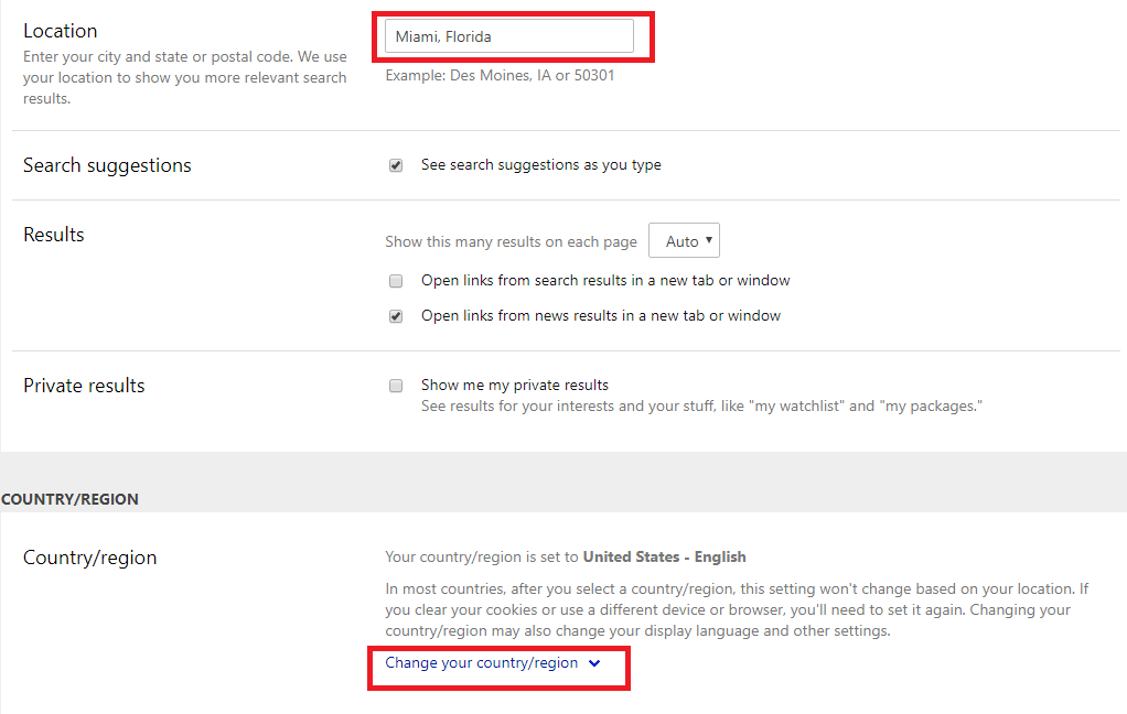 How To Change “Search From” Location in Google, Bing | Mike Munter