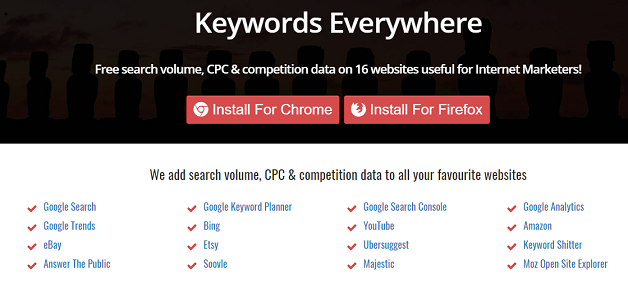 keywords everywhere chrome plugin